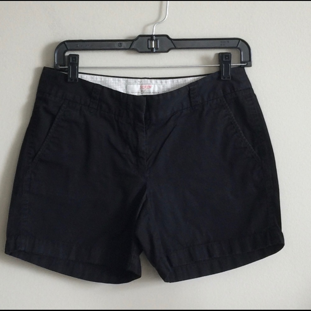 J Crew Black Shorts